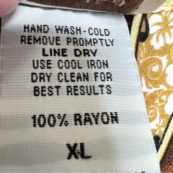 ALOHA HUT HAWAII Short Sleeve Button Down Floral Surfboard Men's Shirt Size XL - Picture 12 of 12